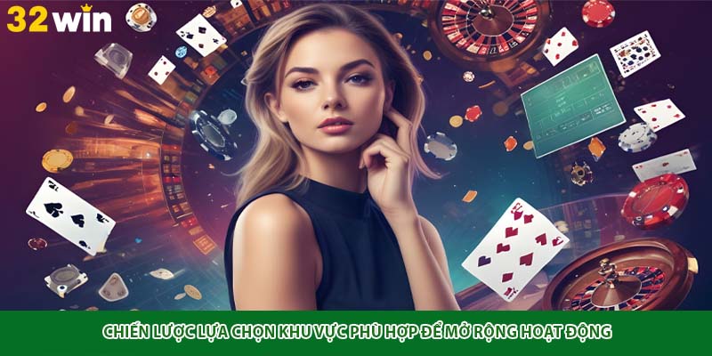 Chiến lược lựa chọn khu vực phù hợp để mở rộng hoạt động