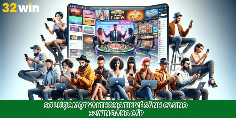 Sơ lược một vài thông tin về sảnh casino 32WIN đẳng cấp