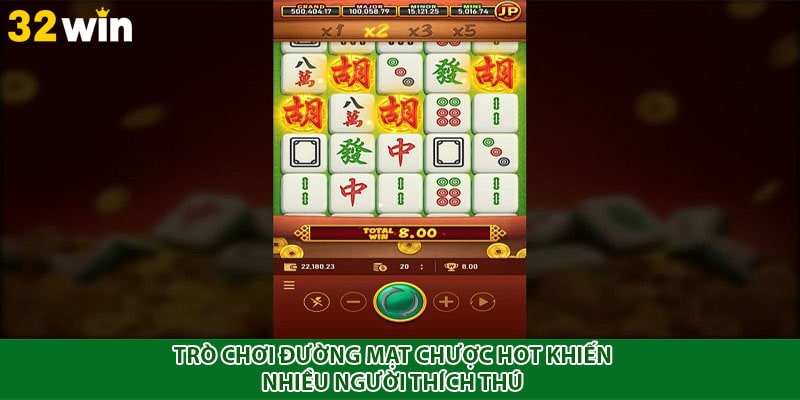 Trò chơi Đường Mạt Chược hot khiến nhiều người thích thú